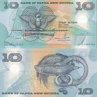 *10 Kina Papua Nová Guinea 200 P26a UNC polymer - Kliknutím na obrázok zatvorte -